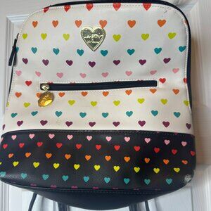 Betsey Johnson Hearts Backpack